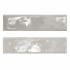 Msi Renzo Sterling Bullnose 3 In. X 12 In. Glossy Ceramic Wall Tile, 22PK ZOR-PT-TR-0198